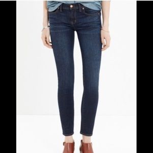 Madewell 9” high rise jeans